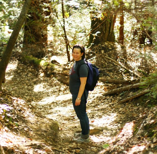 maggie in Big Basin
